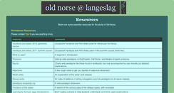 Desktop Screenshot of on.langeslag.org